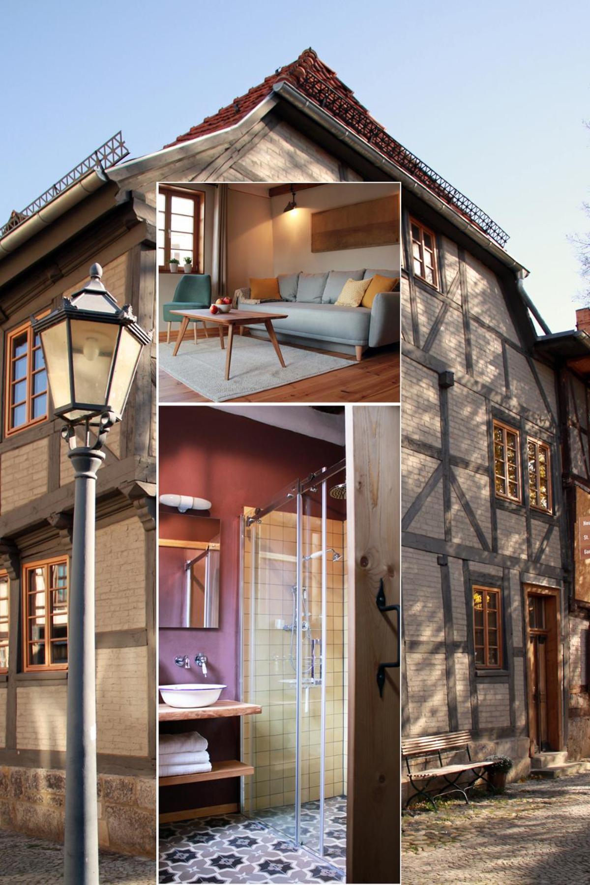 Ferienhaus -Kaisereinsde - In Lehmbauweise Parken Gratis Кведлинбург Экстерьер фото